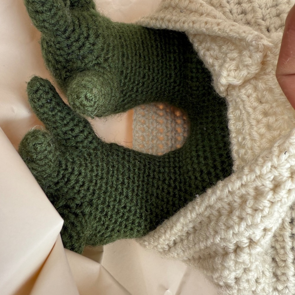Hand croquet Star Wars Yoda